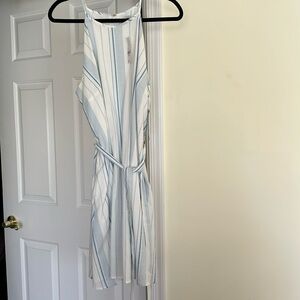 Halter summer mini dress